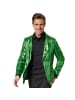 tectake Herren-Jackett mit glitzernden Pailletten, grün