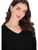 Usha Women Sweater in black