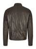 HECHTER PARIS Lederjacke in blackbrown