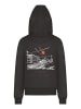 F4NT4STIC Hoodie Escape Discover the World Town Train Station in schwarz