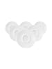 Seltmann Weiden 6er Set Untertassen Life Fashion in Luxury White ø 13,5 cm