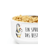 Mr. & Mrs. Panda Müslischale Sommermeerheilkraft mit Spruch in Weiß