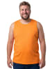 Men Plus Tank Top in manderine