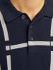 Jack & Jones Gestricktes Polo in Night Sky