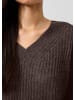 QS Strickpullover  in  89W0_dunkelbraun