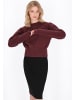 myMo Sweater in burgundy