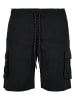 Urban Classics Cargo Shorts in schwarz