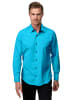 Rusty Neal Business Hemd Slim Fit Premium Cotton-Stretch in Türkis