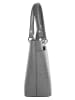 Cluty Handtasche echt Leder in grau