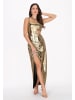 faina Dress in gold