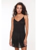 LINGADORE Kleid mit V-Rücke Schwarz