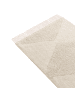 Beliani Kurzflor KHONOMA in Beige - (W) 140 x (L) 200 cm
