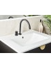 Beliani Wasserhähne COLICO in Schwarz - (W) 4 x (H) 24 x (L) 21 cm