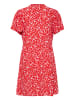 ICHI Kleid IHMARRAKECH Loose fit in FIERY RED FLOWER