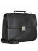 D&N Basic Line PU - Aktentasche 40 cm (schwarz) in schwarz