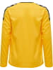 Hummel T-Shirt Hmlauthentic Kinder in SPORTS YELLOW/BLACK