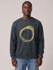 wat? Apparel Sweatshirt Kreis in India Ink Grey