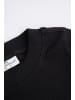 Coccodrillo T-Shirt mit kurzem Ärmel in schwarz