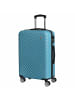 Paradise by CHECK.IN Kingston - 4-Rollen-Trolley 67 cm (lila) in türkis