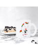 Mr. & Mrs. Panda Tee Tasse Einhorn Traurig ohne Spruch in Transparent