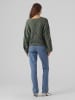 Vero Moda Strickpullover in Laurel Wreath