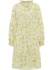 Albee Women Kleid Mit Blütenprint in Hellgrün Mehrfarbig