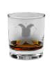 Mr. & Mrs. Panda Whiskey Glas Igel händchenhaltend ohne Spruch in Transparent