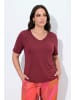 Ulla Popken Shirt in weinrot