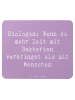 Mr. & Mrs. Panda Mauspad Spruch Biologin Bakterienliebe mit Spruch in Lavendeltraum