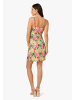 Adrianna Papell Kurzes Etuikleid Floral Embroidery Short Dress in Pink/Green Multi