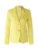 Oui Blazer Leinen-Baumwollpatch in yellow