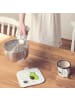 Mr. & Mrs. Panda Topflappen Lustig Avocado Tanzen ohne Spruch in Weiß