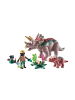 Playmobil Spielfigur Set Dinosaurier Triceratops mit Jungtier, 4-10 Jahre