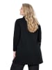 MIAMODA Strickjacke in schwarz
