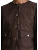 Marc O'Polo Lederjacke regular in Dark Coffee