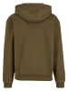 Urban Classics Urban Classics Zip-Kapuzenpullover in warmkhaki