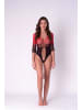Passion Body in schwarz/rot