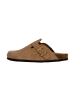 Divine Factory Boreal Leder Pantoletten Braun