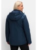 sheego 3-in-1-Winterjacke in dunkelblau