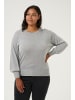 KAFFE curve Strickpullover KCankia Regular fit in Grey Melange