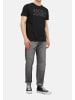 Jack & Jones T-Shirt Corp in Black / large print