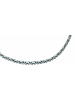 Adeliás Edelstahl Königskette Halskette 60 cm in silber
