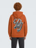 Petrol Industries Hoodie mit Print steelpark in Orange