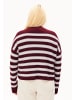 armedangels Strickpullover Merinaa Striped in bordeaux mehrfarbig - 0001