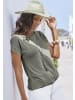 Vivance by Lascana Kurzarmshirt in khaki