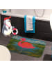 Mr. & Mrs. Panda Wannenvorleger Flamingo Classic Design ohne Spruch in Weiß