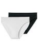 Schiesser Rioslip Classic Seamless in schwarz, weiss