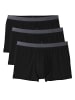 Calida Boxer Brief, 3er-Pack in schwarz