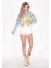 IZIA Women Jacket in yellow multicolor