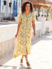 WITT WEIDEN Druckkleid in sand-ocker-bedruckt